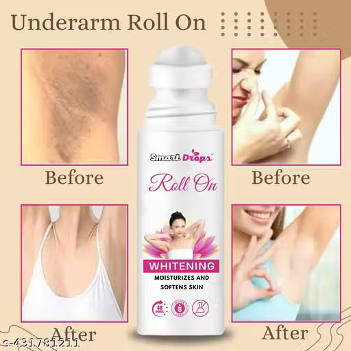 UnderArm Roll On - Whitens & Brightens Skin
