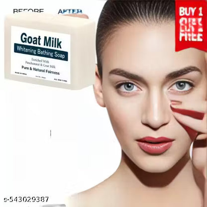 Goat Milk Whitening Bathing Soap (100gm) (1 Pcs)