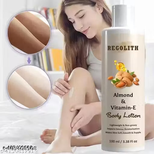 Regolith Almond & Vitamin-E Body Lotion Skin Whitening Body Lotion