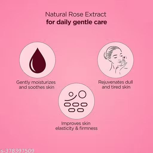 Dravida Organics Rose Body Lotion Long-Lasting Moisturization