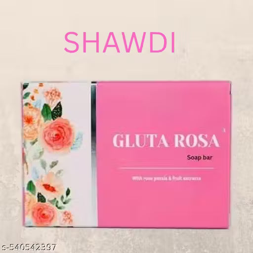 Beauty Gluta Rosa_SHAWDI Beauty soap pack of 1 (100 GM)